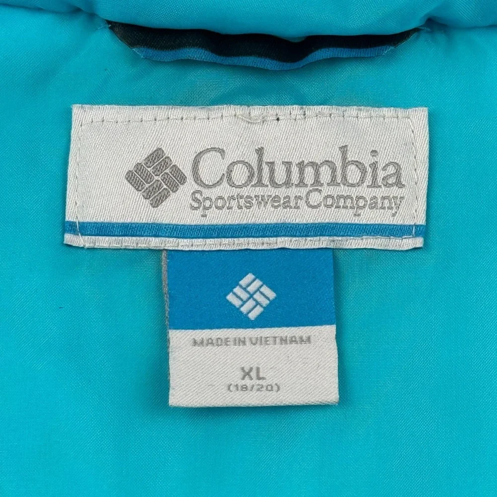 Columbia Jacket Youth Girls XL 18-20 Purple Magic Mile Insulated Hooded Coat‎